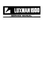 Luxman R-1500-Service-Manual 
